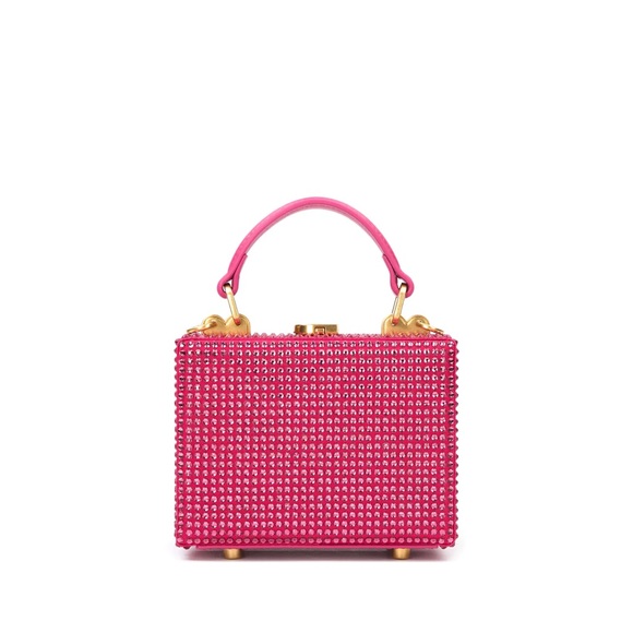 Brandon Blackwood Crystal Mini Kendrick Trunk- Rose - Picture 5 of 6